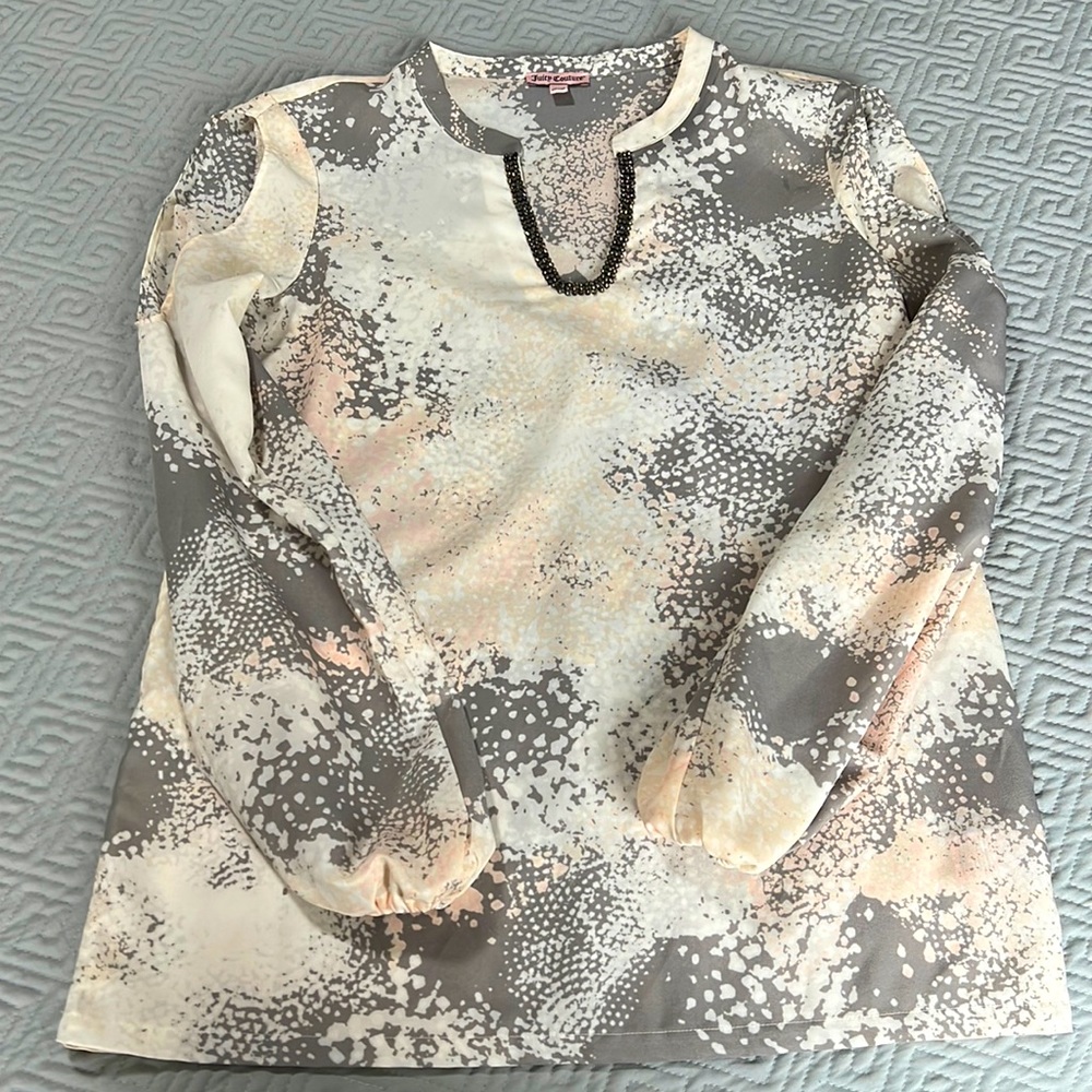 Juicy Couture cold-shoulder blouse